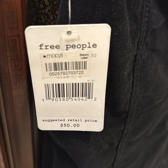 Free People Black Mini velvet Pencil Skirt
NWT - Picture 4 of 5